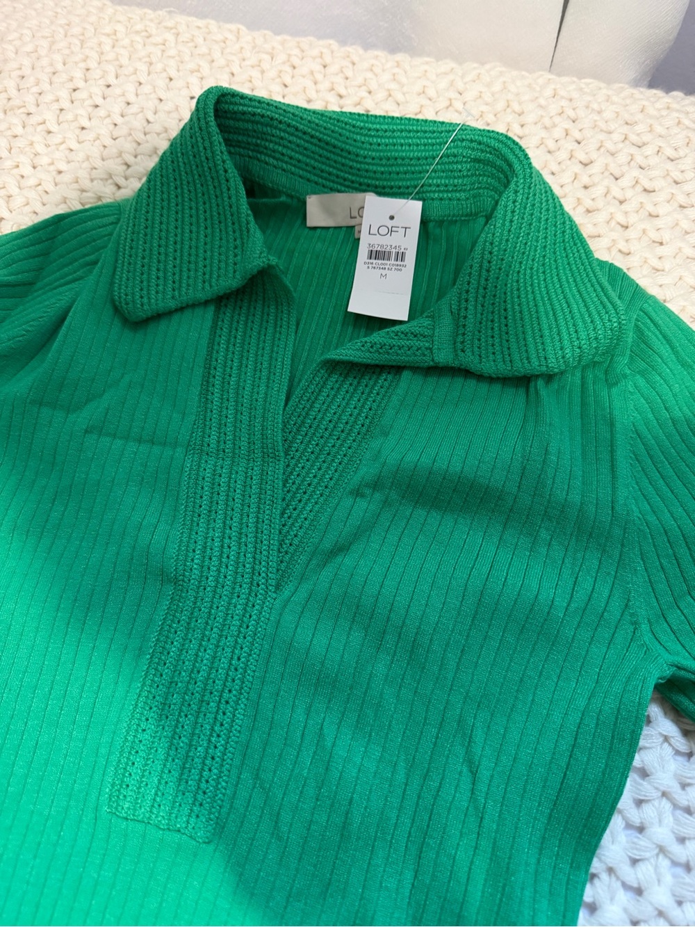 LOFT Emerald maxi dress size M